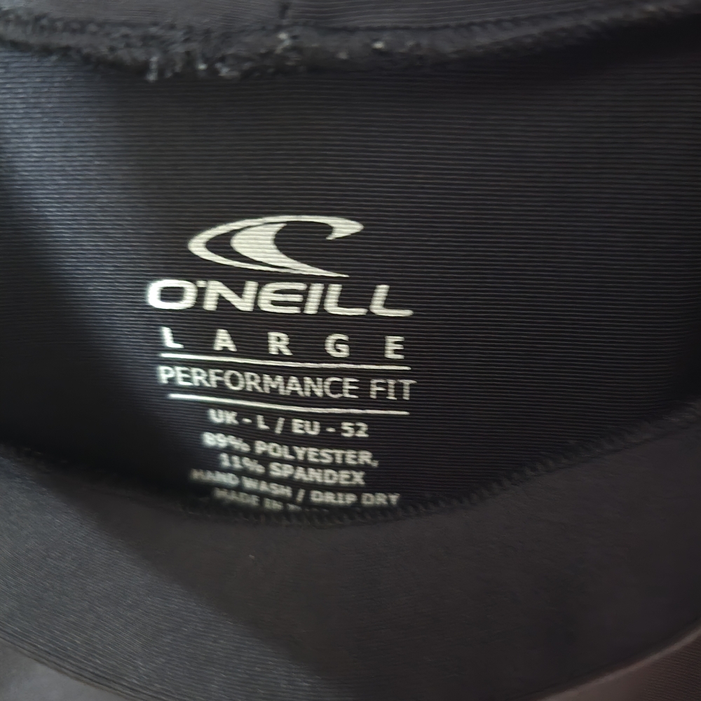 O'Neill Men's Black Rash Guard - Picture 4 of 4